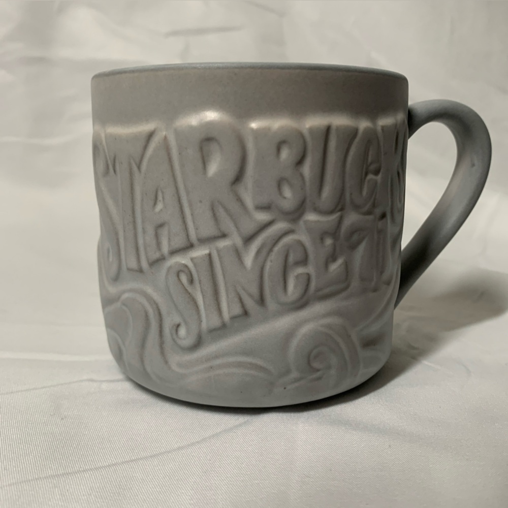 Mermaid Siren Starbucks Matte Gray Mug